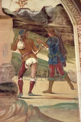 La vie de Saint Benoît (détail)